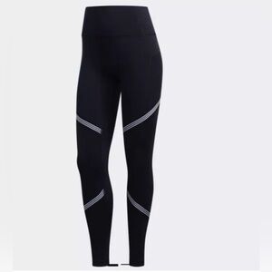 Adidas High Rise 3 Stripes Women’s Leggings SMALL